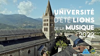 Reportage UDELM 2022 - Université d'Été Lions de la Musique