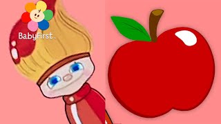All About Red Color For Kids Petey Paintbrush Babyfirst Tv