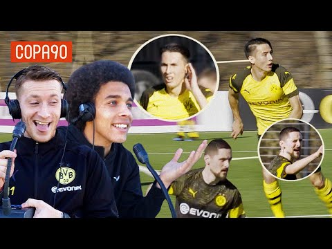 Mind Control Challenge ft. Reus & Witsel | Borussia Dortmund Special with pumafootball