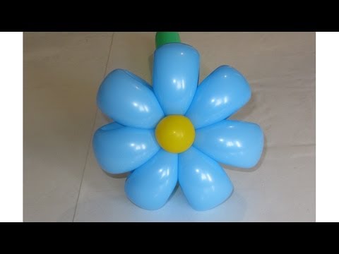 Как сделать ромашку с шариковым Как сделать ромашку с шариковым