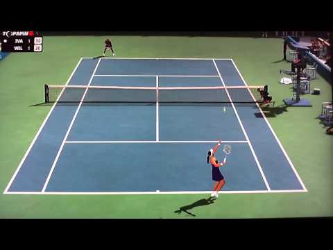 Ana イバノビッチ vs． セレナ（セリーナ） ウィリアムズ U．S． Open （Part 1／2）