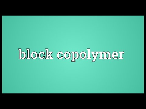 Header of copolymer
