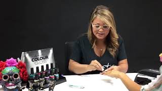 Halloween How-To: Skull Nail Art