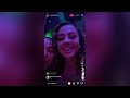 Malu Trevejo Kisses Beautiful Girl At The Club Live On IG