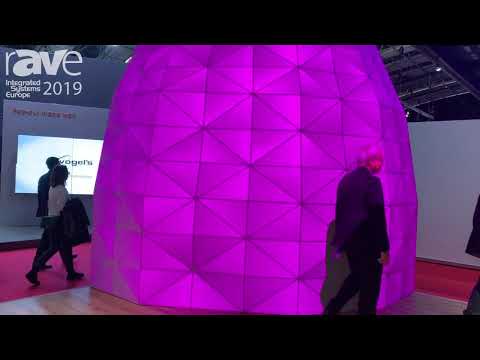 ISE 2019: LANG AG Demos Object Recognition with Lighting, Menu Control (Watch Until End!)