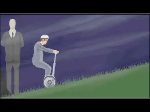 SLENDER IS IN HAPPY WHEELS! / MADNESS #05