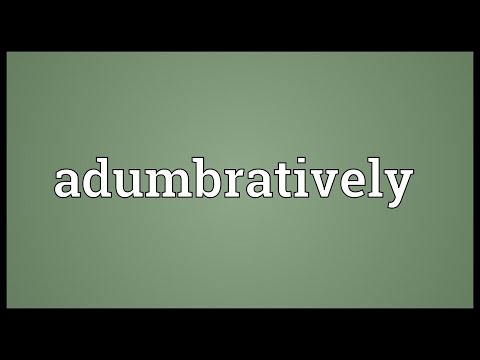 Header of adumbratively