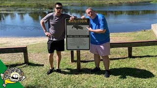 Collecting fish in Florida!