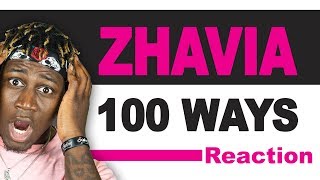 TM Reacts  Zhavia - 100 Ways (She's Too LIT) 2LM Reaction