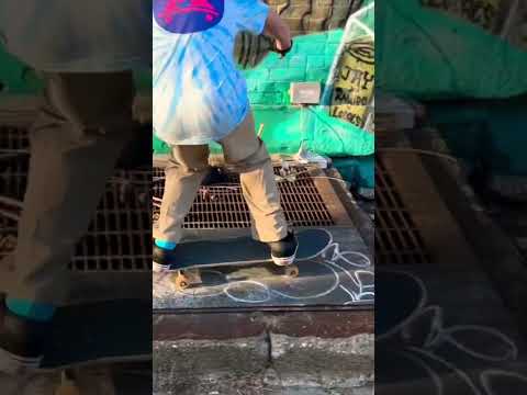 Anders Kickflip step off NYC - All I need skateboards