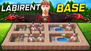 Devasa Labi̇rent Base Yaptim İlk Günden M249 Buldum Rust Türkçe Film