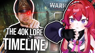 What Is Warhammer 40,000 About..? Bricky Timeline Of 40K Lore React
