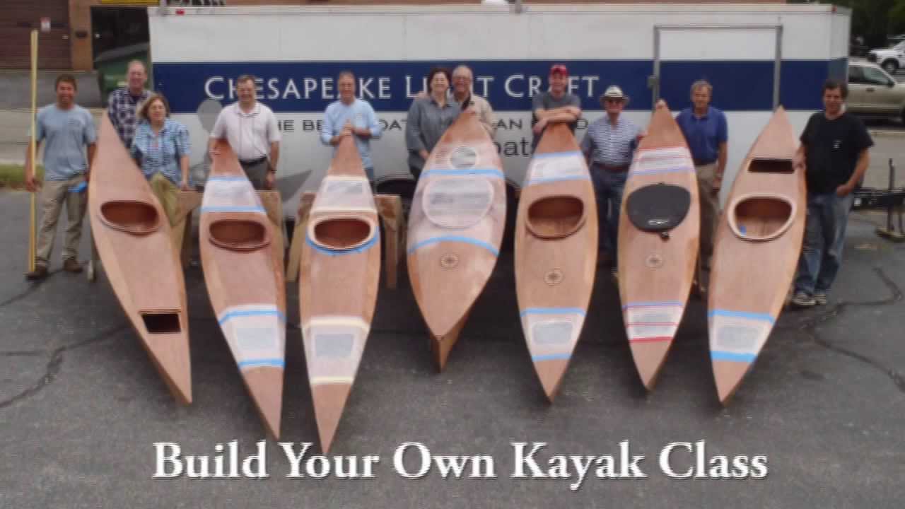 Build your own kayak fall 2013 - YouTube