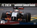 F1 2014 rFactor Modded Career Mode - Part 1 Australian Grand Prix