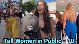 Tall Women In Public - 10 | Tall Woman Short Man | Tall Girls In Public