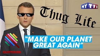 "Make Our Planet Great Again" : Emmanuel Macron massacre Donald Trump - Quotidien du 02 juin 2017