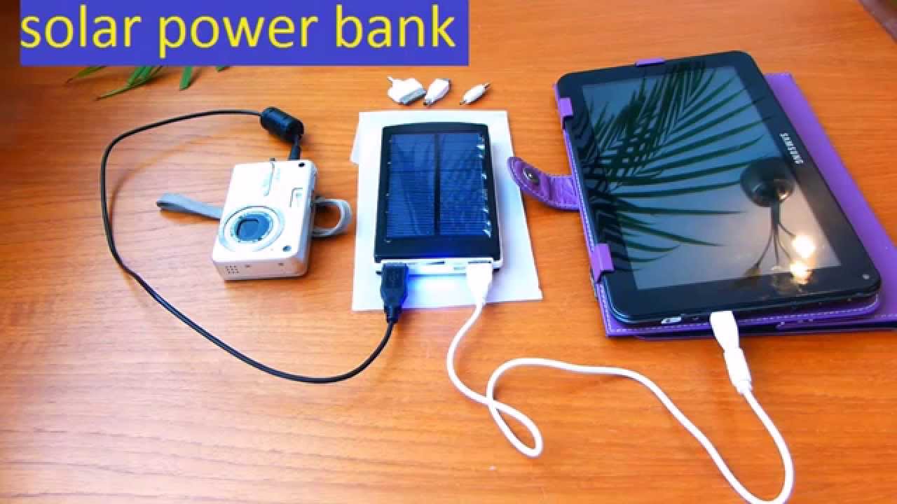 best external accumulator Видео обзор! Внешний аккумулятор с солнечной батареей - YouTube
