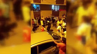 Bağcılarda Asker Eğlencesinde Bastonuyla Dans Eden Dede Ilgi Odağı Oldu