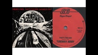Watch Tubeway Army Thats Too Bad video