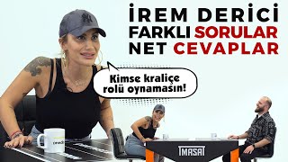 İrem Derici Masada Soru Cevap🔥 I İlişkiler, Magazin, Arabesk, Ünlülerin Ayarları