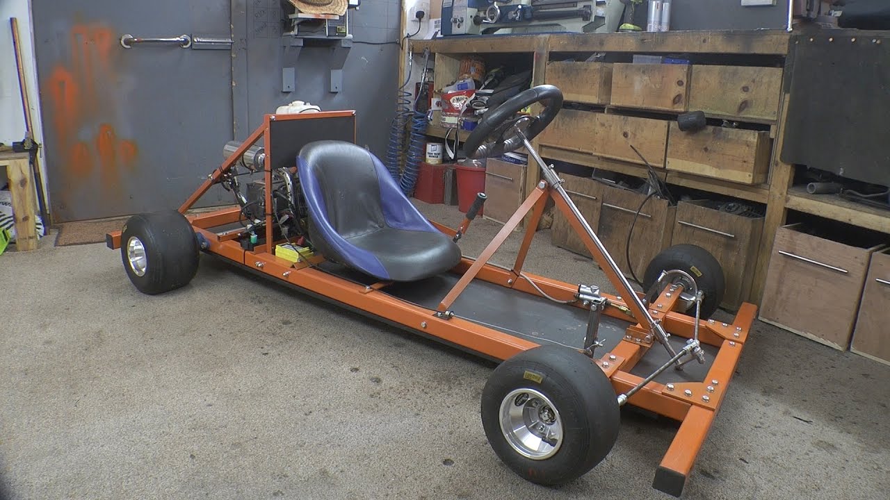 Colin Furzes Makes A Motorised Go Cart With Simple Tools