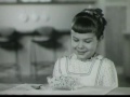 LATE 1950s ALPHA-BITS CEREAL COMMERCIAL - CUTE LITTLE GIRL JUMPING ROPE & DOING HER ABCs