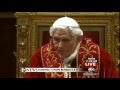 Petrus Romanus : Cardinal Angelo Sodano summons the Angel of the Apocalypse (Feb 28, 2013)