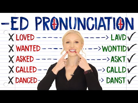 -ED pronunciation - /t/ /d/ or /id/? (pronounce PERFECTLY every time!) (+ Free PDF &amp; Quiz)