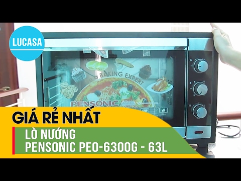 Lò nướng Pensonic PEO6300G Pensonic Electric Oven PEO6300G Unboxing and Review