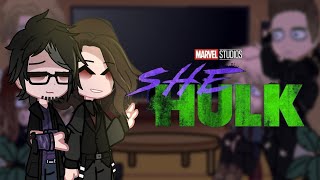 Marvel Avengers React To She-Hulkep. 1Part 1Ft. Captain Americaspoilersshortrepost