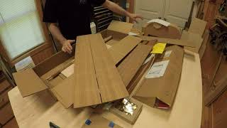 Acoustic Guitar Build - Unboxing the Guitar Tonewoods and Parts