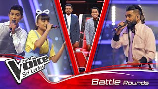 Mishelle & Aaron vs Cee Jay  | Ra Ahase  Battle Rounds | The Voice Sri Lanka