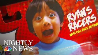 Exclusive Interview With Kid Millionaire Behind Ryan’s World Toy Empire | NBC Nightly News