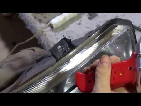 Как запаять фару своими руками 66