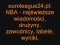 euroleague24.pl - BĄDŹ W ŚWIECIE KOSZYKÓWKI - ZOBACZ!