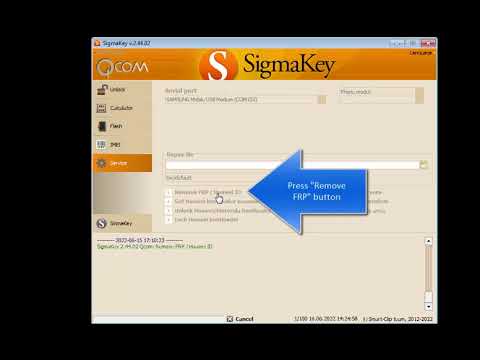 Samsung S20 FE Remove FRP done with Sigmakey Samsung S20 FE Remove FRP done with Sigmakey