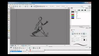 Tutorial animazione classica in Toon Boom - Ciclo di camminata HD