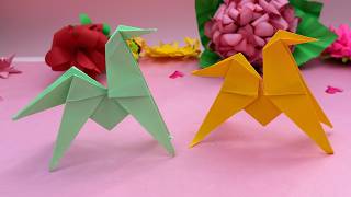 Origami Kağıttan At Yapımı How To Make A Paper Horse 684