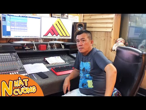 Nhật Cường mê hát vô phòng thu âm