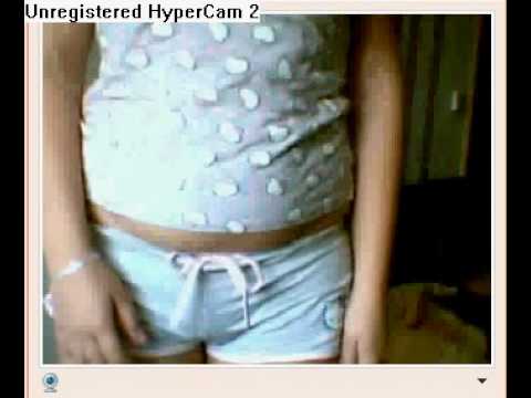 Girl stripping cam