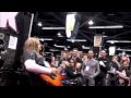 Rich Ward of Fozzy/Stuck Mojo's 2010 NAMM Show Performance at the Krank Booth