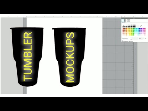 How To Create A Tumbler Mock Up Start To Finish Silhouette
