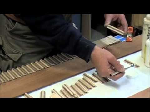 Wood Inlay - How to Make Custom Wood Inlay Banding ...
