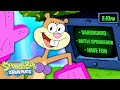 An Entire Day with SANDY CHEEKS ☀️ Hour by Hour! | SpongeBob