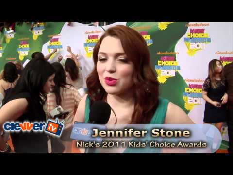Jennifer Stone 2011 Kids' Choice Awards Interview