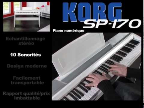 Piano numérique Korg SP170 (La Boite Noire)