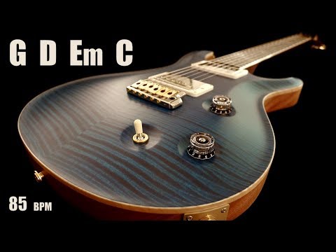 Alternative Indie Rock Guitar Backing Track G Major Jam