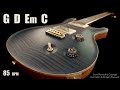 Alternative Indie Rock Guitar Backing Track G Major Jam