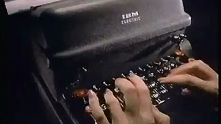 IBM Selectric Typewriters We're Your Type 1984 TV Commercial HD