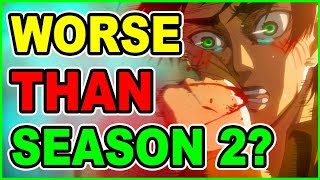 WORST TITANS SEASON YET? | ATTACK ON TITAN SEASON 3 REVIEW